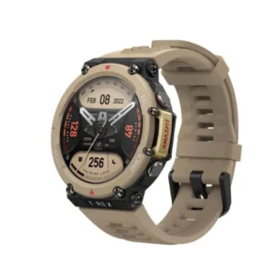 Amazfit watches2 Amazfit T-Rex 2 Desert Khaki Smartwatch – Rugged GPS Fitness Watch with Military-Grade Durability