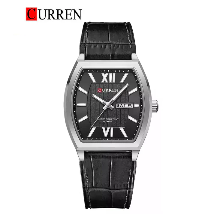 curren watch 2 CURREN 8478 Men’s Watch – Premium Leather Strap Analog Wristwatch with Stylish Minimal Design