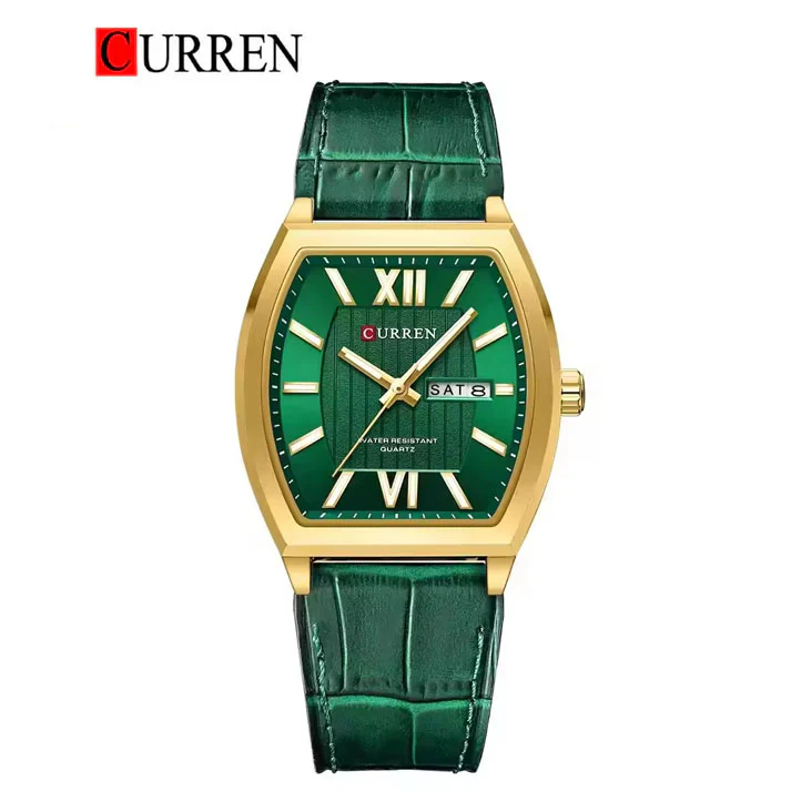 curren watch CURREN 8478 Men’s Watch – Premium Leather Strap Analog Wristwatch with Stylish Minimal Design