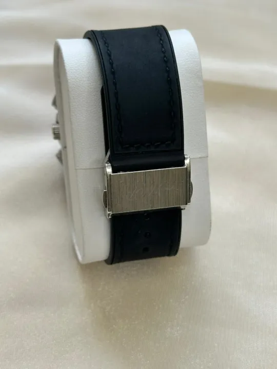 hublot watchh Hublot Classic Fusion Black & Silver Watch – Luxury Stainless Steel Quartz Wristwatch