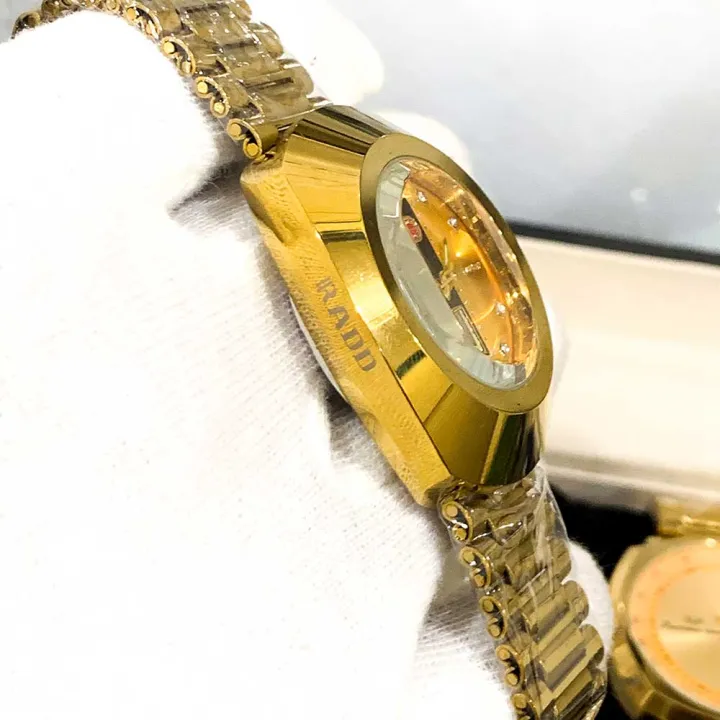 rado watch Rado Diastar Gold Watch for Men – Premium Luxury Statement Wristwatch