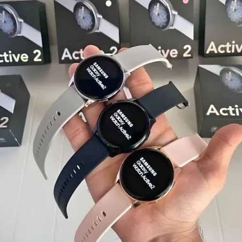 Samsung Galaxy Active 2 Smartwatch 2024 Edition – Stylish Chain Strap Premium Watch