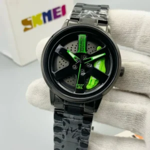 skmei watch SKMEI Rim Quartz Men’s Watch – Stylish Sport Luxury Wristwatch for Everyday Use