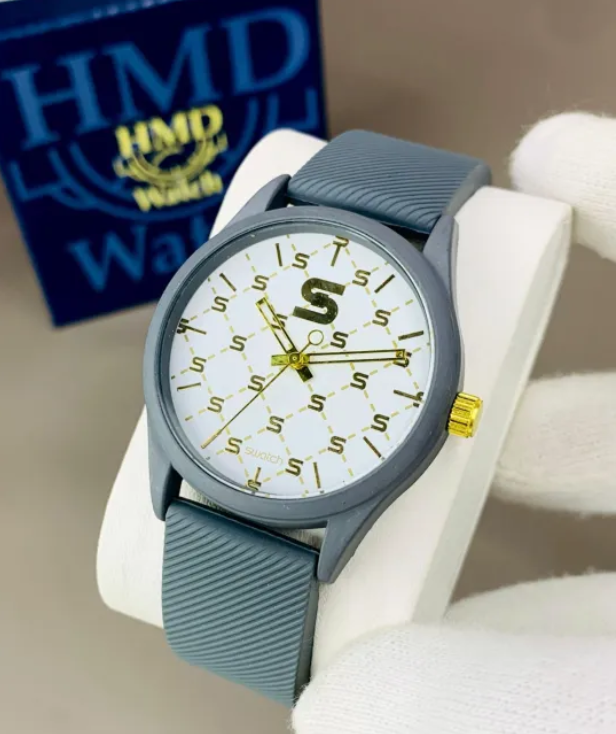 swatch watch1 Swatch Couple Watch – Stylish Unisex Design for Men & Women Wristwatch
