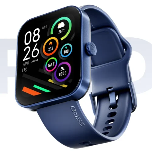 Zero® Bolt Pro Smartwatch – 1.83” HD Display, Bluetooth Calling, 100+ Sports Modes & SpO₂ Monitor
